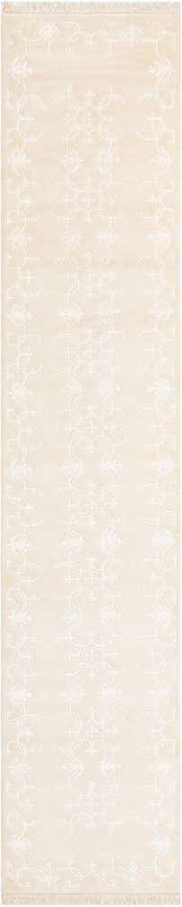 2' 7 x 13' Hand Knotted Darya Wool Runner Rug