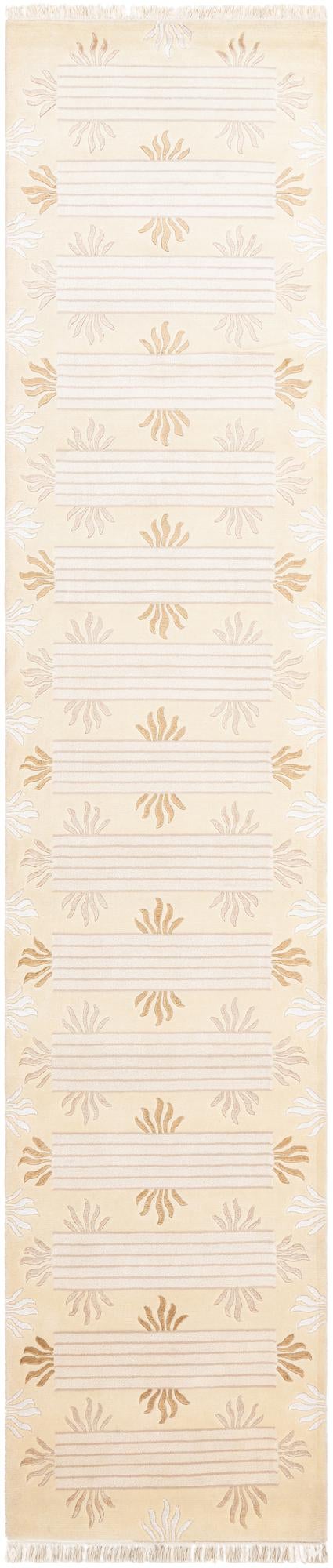 2' 9 x 12' 10 Hand Knotted Darya Wool Runner Rug