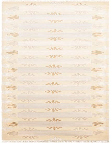 Detail image of 2' 9 x 12' 10 Hand Knotted Darya Wool Runner Rug