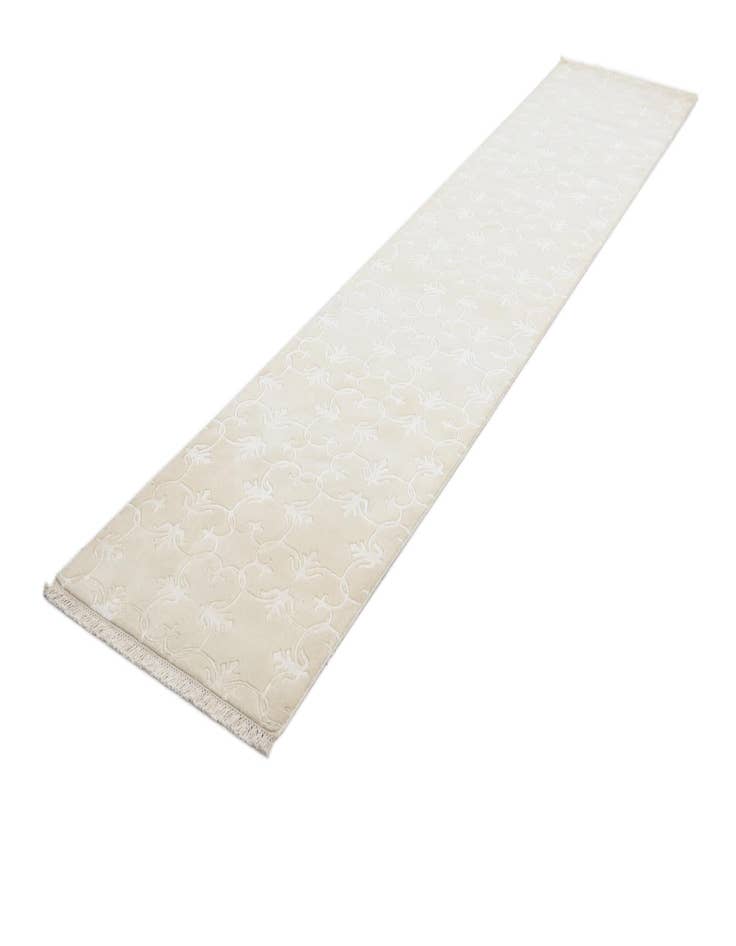 Detail image of 2' 7 x 13' 3  Hand Knotted Darya Wool Runner Rug