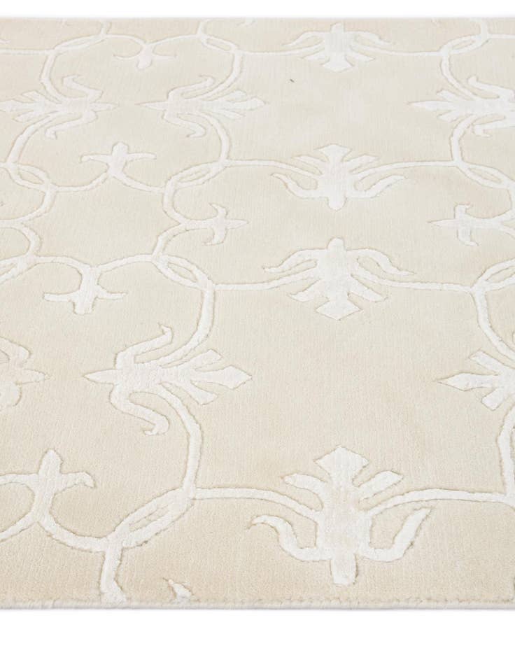Detail image of 2' 7 x 13' 3  Hand Knotted Darya Wool Runner Rug