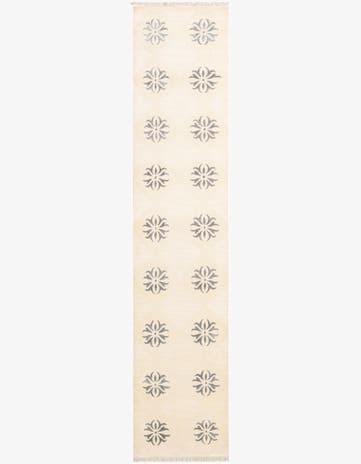 2' 7 x 13' 1 Hand Knotted Darya Wool Runner Rug