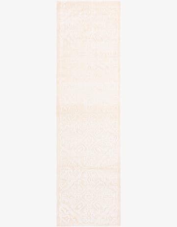2' 8 x 9' 9 Hand Knotted Darya Wool Runner Rug