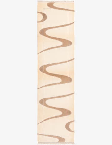 2' 7 x 9' 10 Hand Knotted Darya Wool Runner Rug