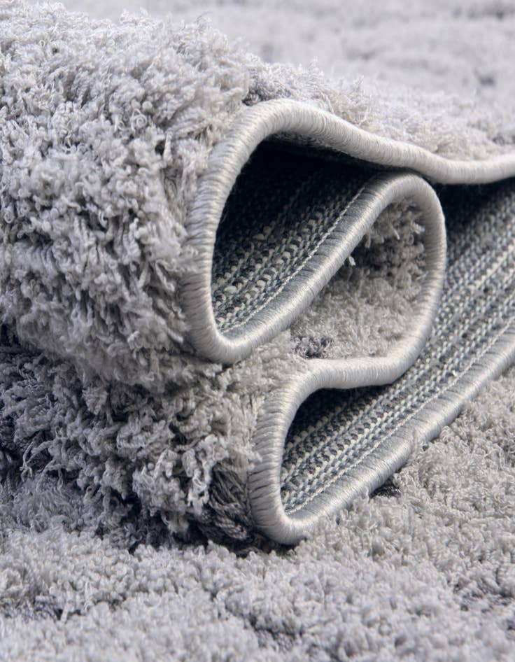 Detail image of 2' 7 x 10' Floral Shag Runner Rug