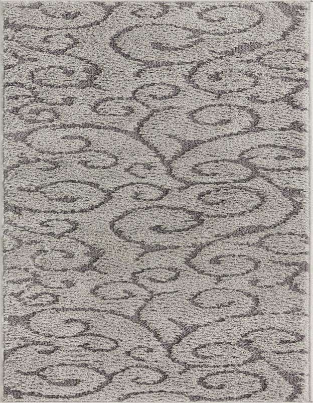 Primary image 2' x 6' 9 Floral Shag Runner Rug
