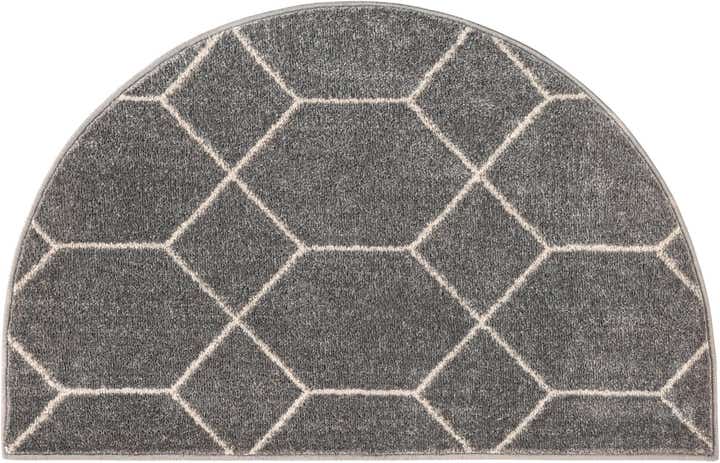 2' 7 x 4' Lattice Frieze Hearth Rug