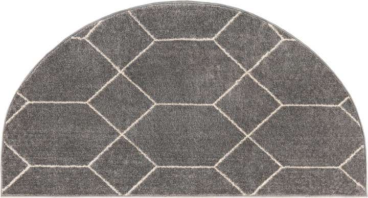 3' x 6' Lattice Frieze Hearth Rug