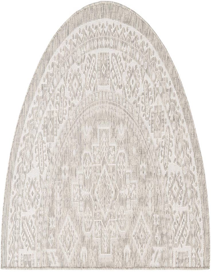 Detail image of 3' x 6' Easy-Clean Aztec Indoor / Outdoor Hearth Rug