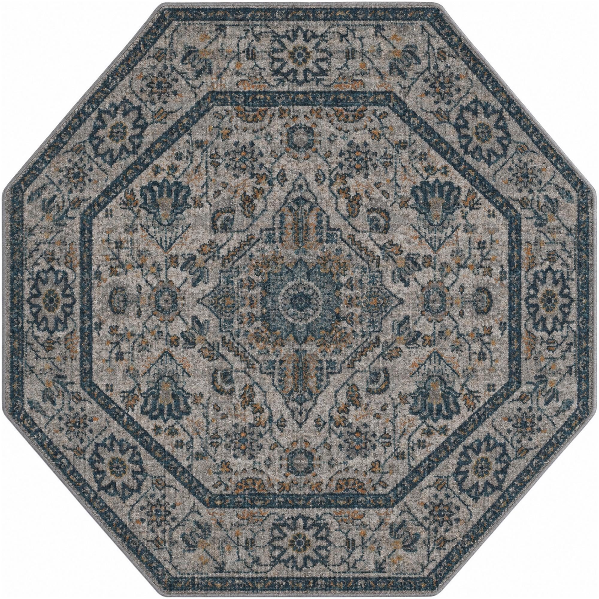 5' x 5' Lola Octagon Rug