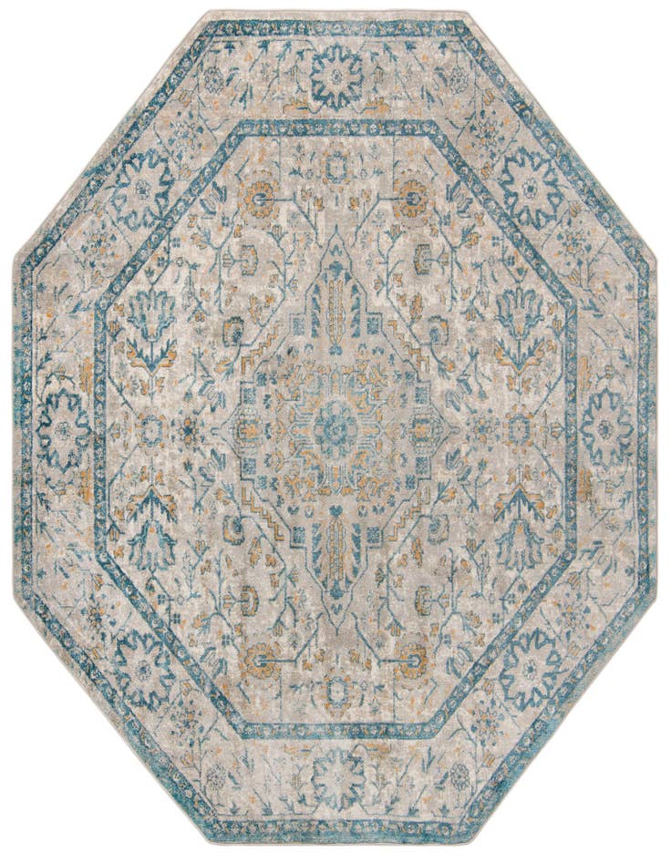 Detail image of 7' 10 x 7' 10 Lola Octagon Rug