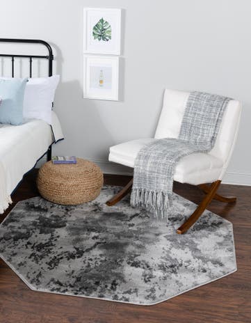 5' x 5' Metropolis Octagon Rug