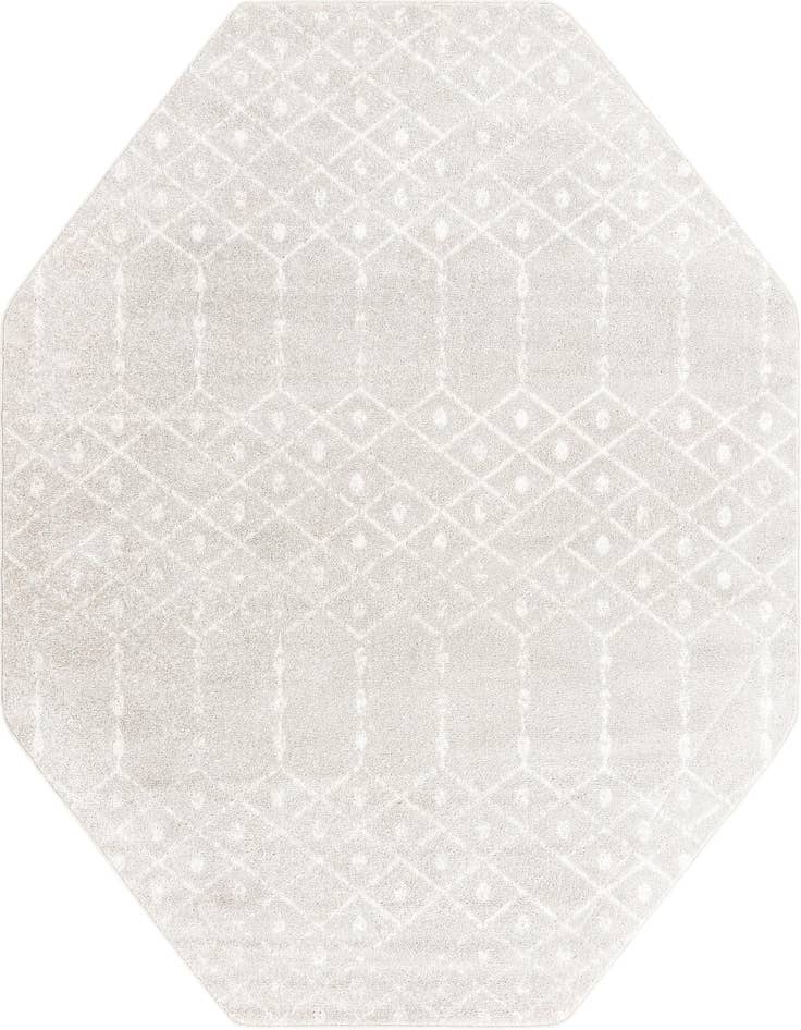 Detail image of 7' 10 x 7' 10 Paxon Trellis Octagon Rug