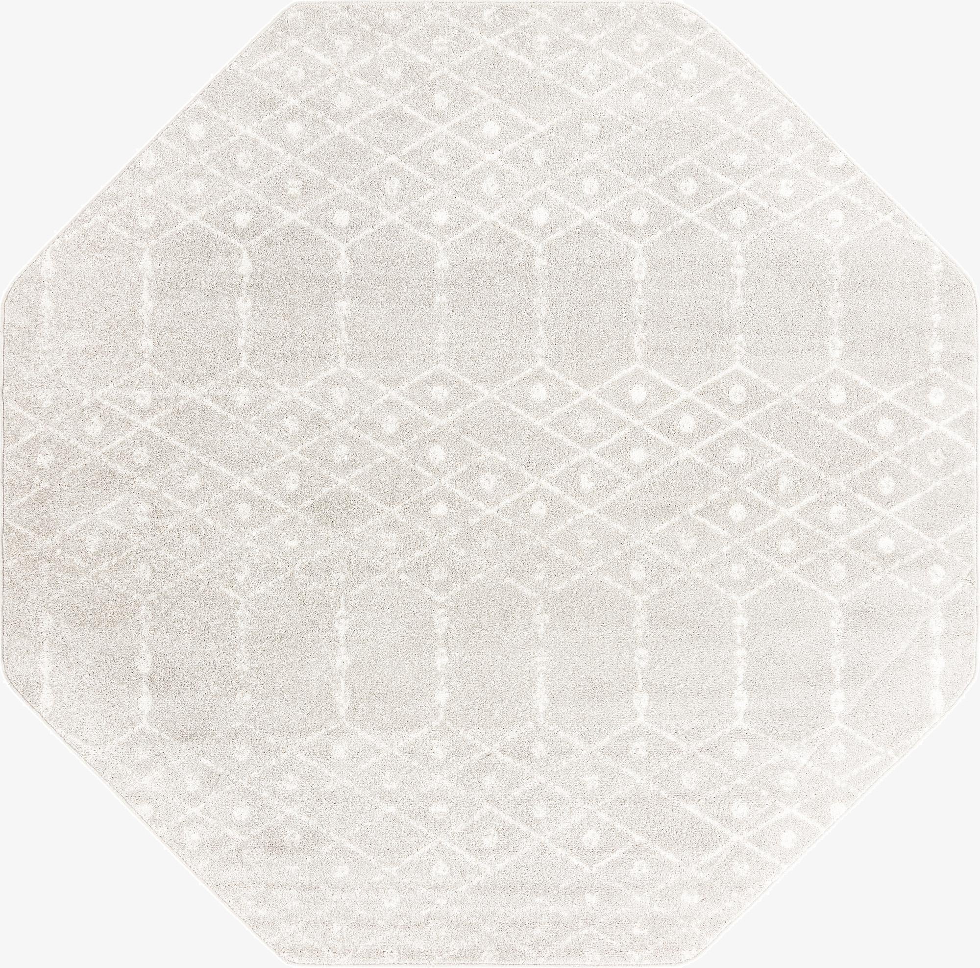 7' 10 x 7' 10 Paxon Trellis Octagon Rug