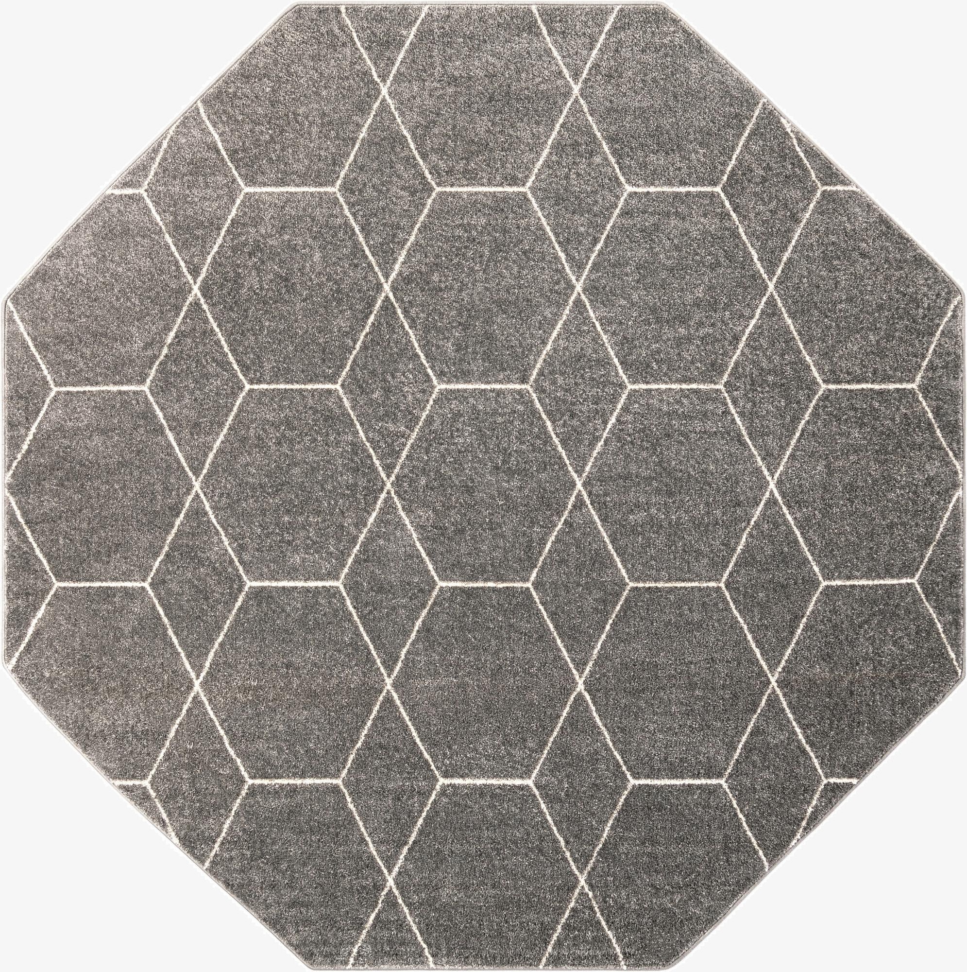 Primary image 7' 10 x 7' 10 Trellis Frieze Octagon Rug