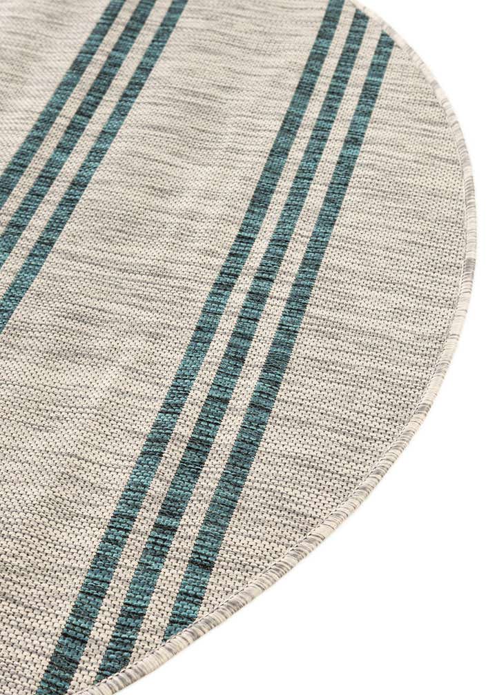 7' 10 x 10' Easy-Clean Jill Zarin Anguilla Indoor / Outdoor Oval Rug