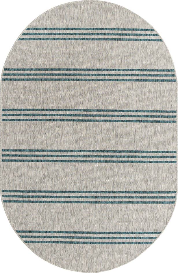 Detail image of 5' 3 x 8' Easy-Clean Jill Zarin Anguilla Indoor / Outdoor Oval Rug