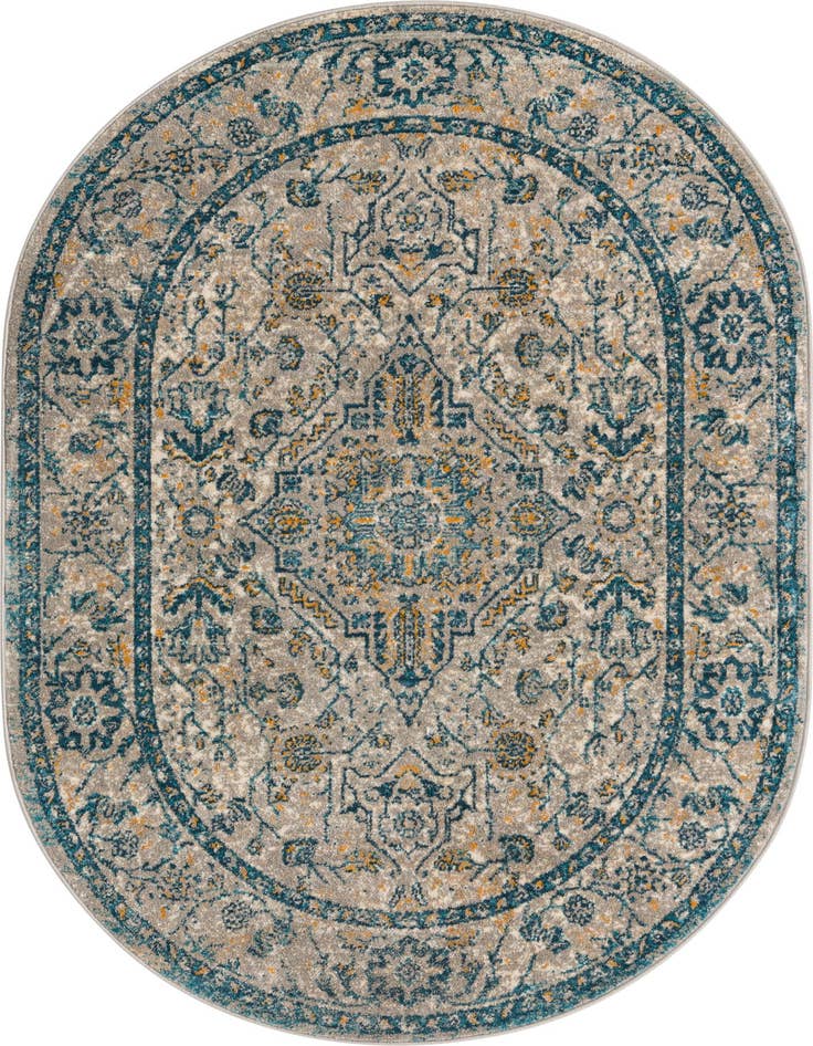 Detail image of 4' x 6' Lola Oval Rug