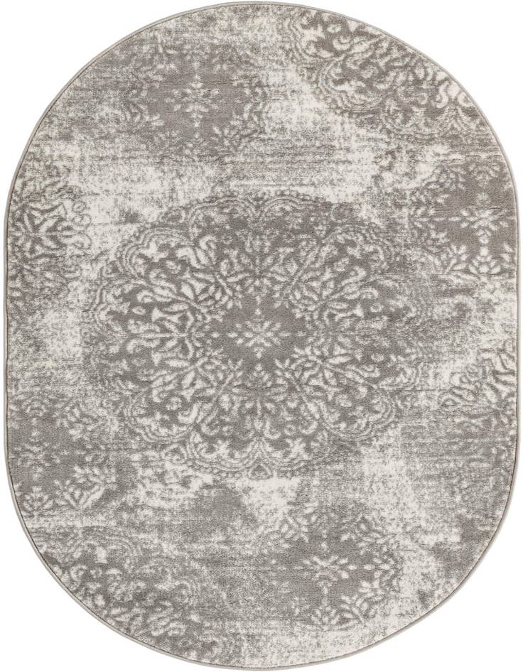 Detail image of 4' 1 x 6' 1 Monaco Oval Rug