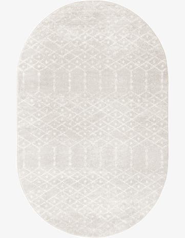 5' 3 x 8' Paxon Trellis Oval Rug