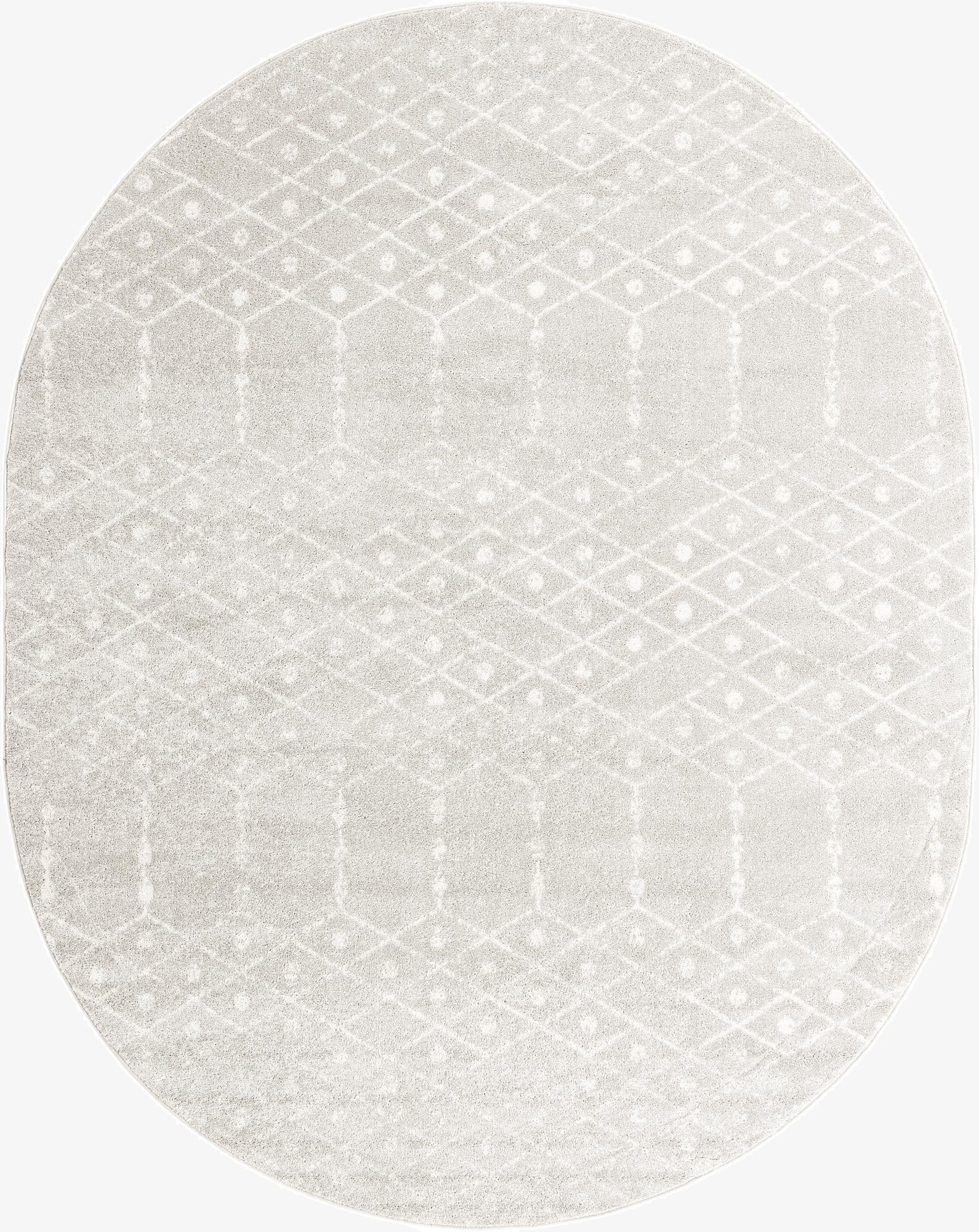 Primary image 7' 10 x 10' Paxon Trellis Oval Rug