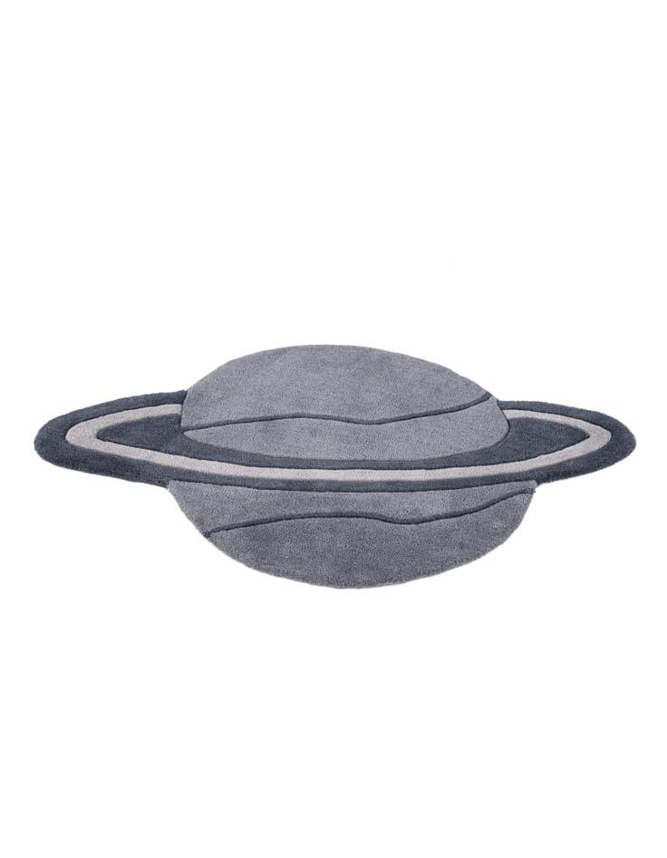 Detail image of 1' 10 x 3' 8 Playtime Kids Wool Oval Rug