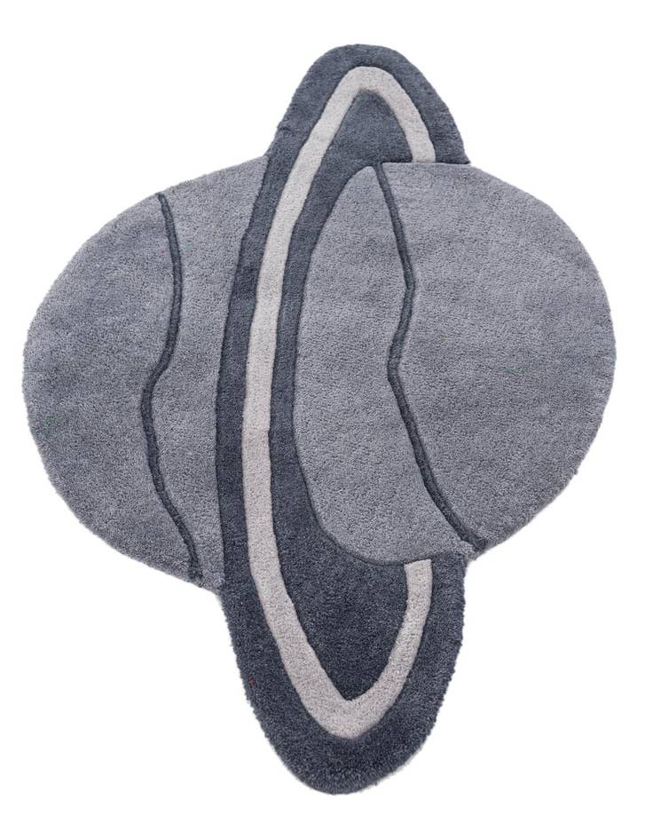 Detail image of 1' 10 x 3' 8 Playtime Kids Wool Oval Rug