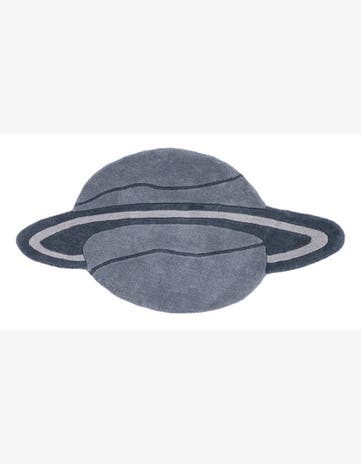 1' 10 x 3' 8 Playtime Kids Wool Oval Rug