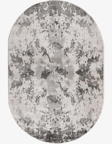 Light Gray Sydney Oval Rug