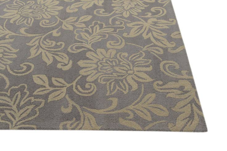 Detail image of 5' x 8' Agra Wool Rug