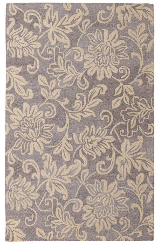 Detail image of 5' x 8' Agra Wool Rug