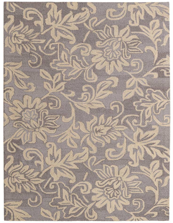 Detail image of 5' x 8' Agra Wool Rug