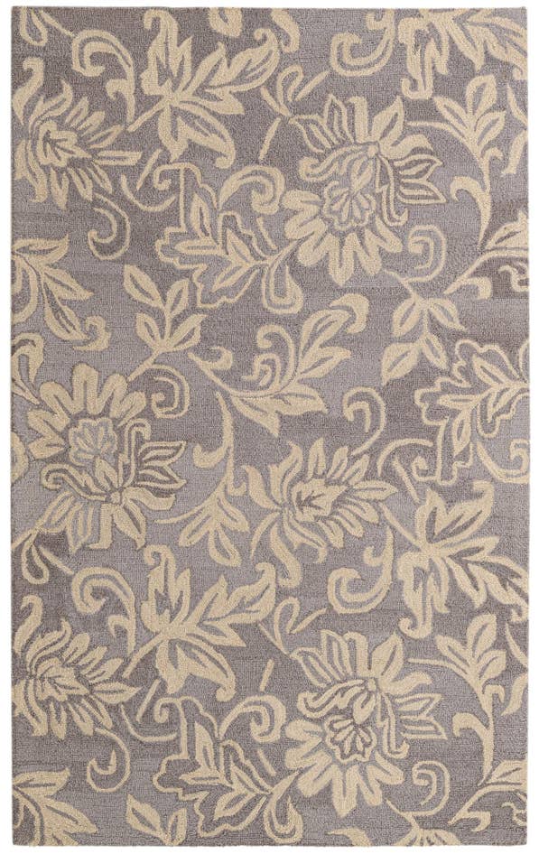 Detail image of 5' x 8' Agra Wool Rug
