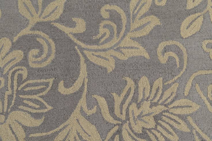 Detail image of 5' 1 x 8' Agra Wool Rug