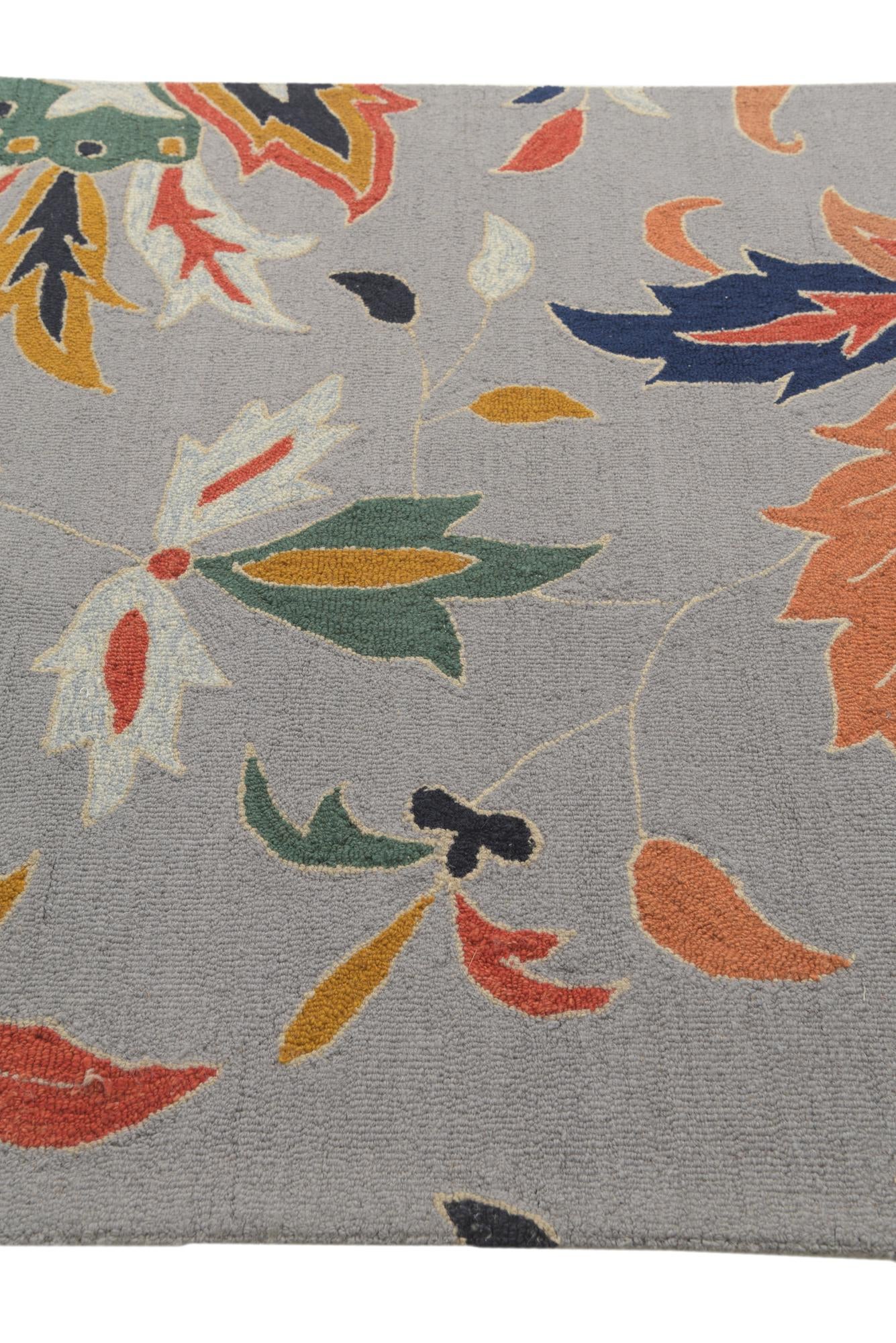 5' x 8' Agra Wool Rug