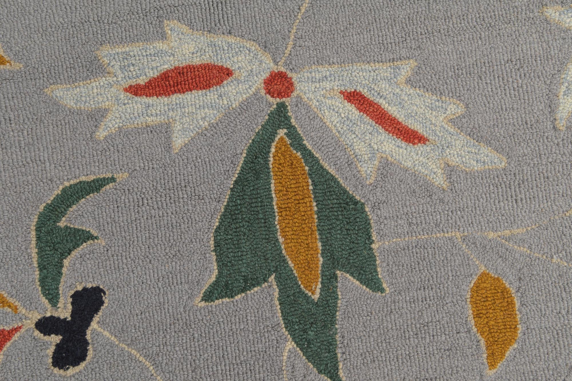 5' x 8' Agra Wool Rug
