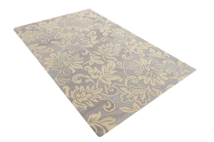 Detail image of 5' x 8' Agra Wool Rug