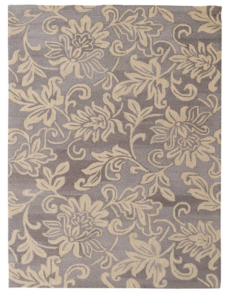 Detail image of 5' x 8' Agra Wool Rug