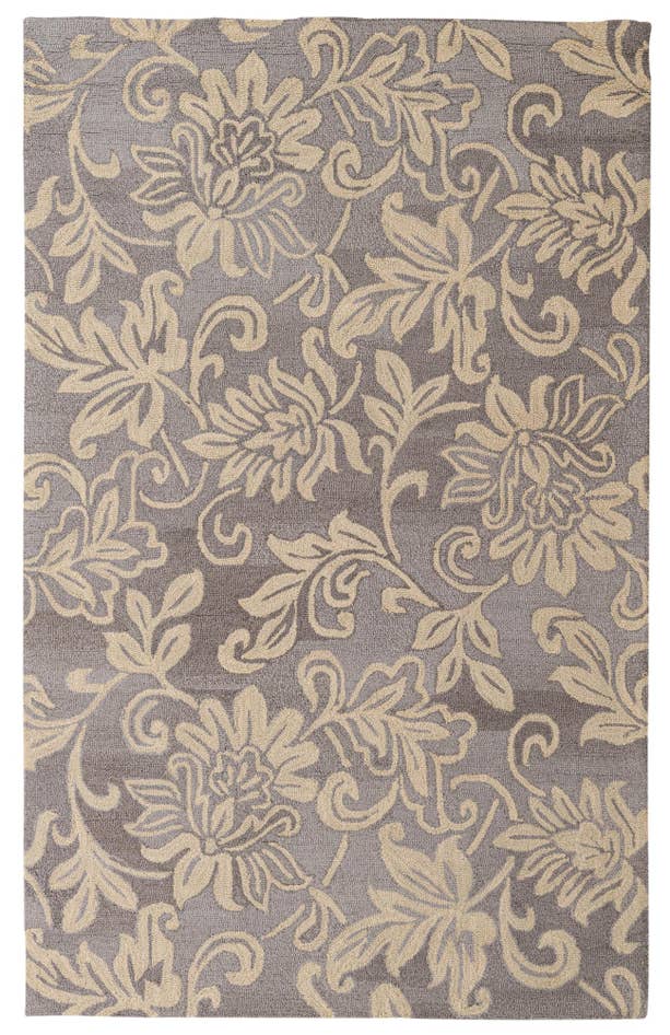 Detail image of 5' x 8' Agra Wool Rug