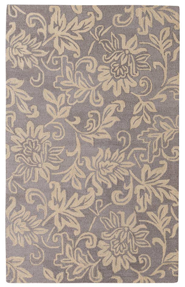 Detail image of 5' x 8' Agra Wool Rug