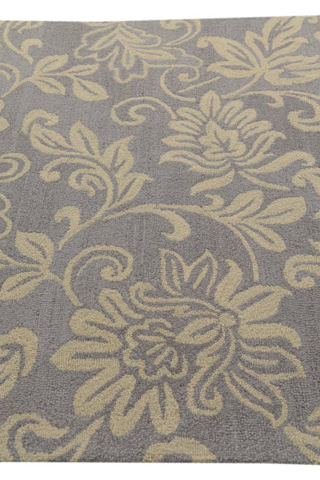 Detail image of 5' x 8' Agra Wool Rug