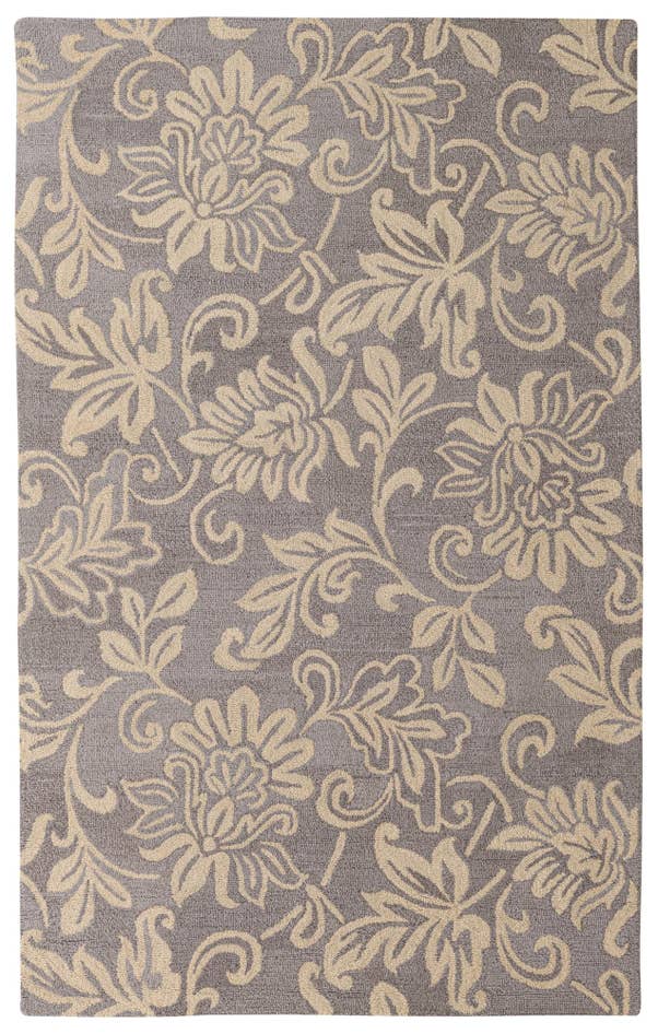 Detail image of 5' x 8' Agra Wool Rug