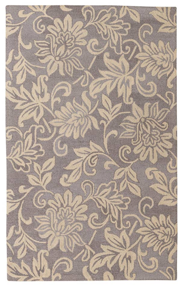 Detail image of 5' x 8' Agra Wool Rug