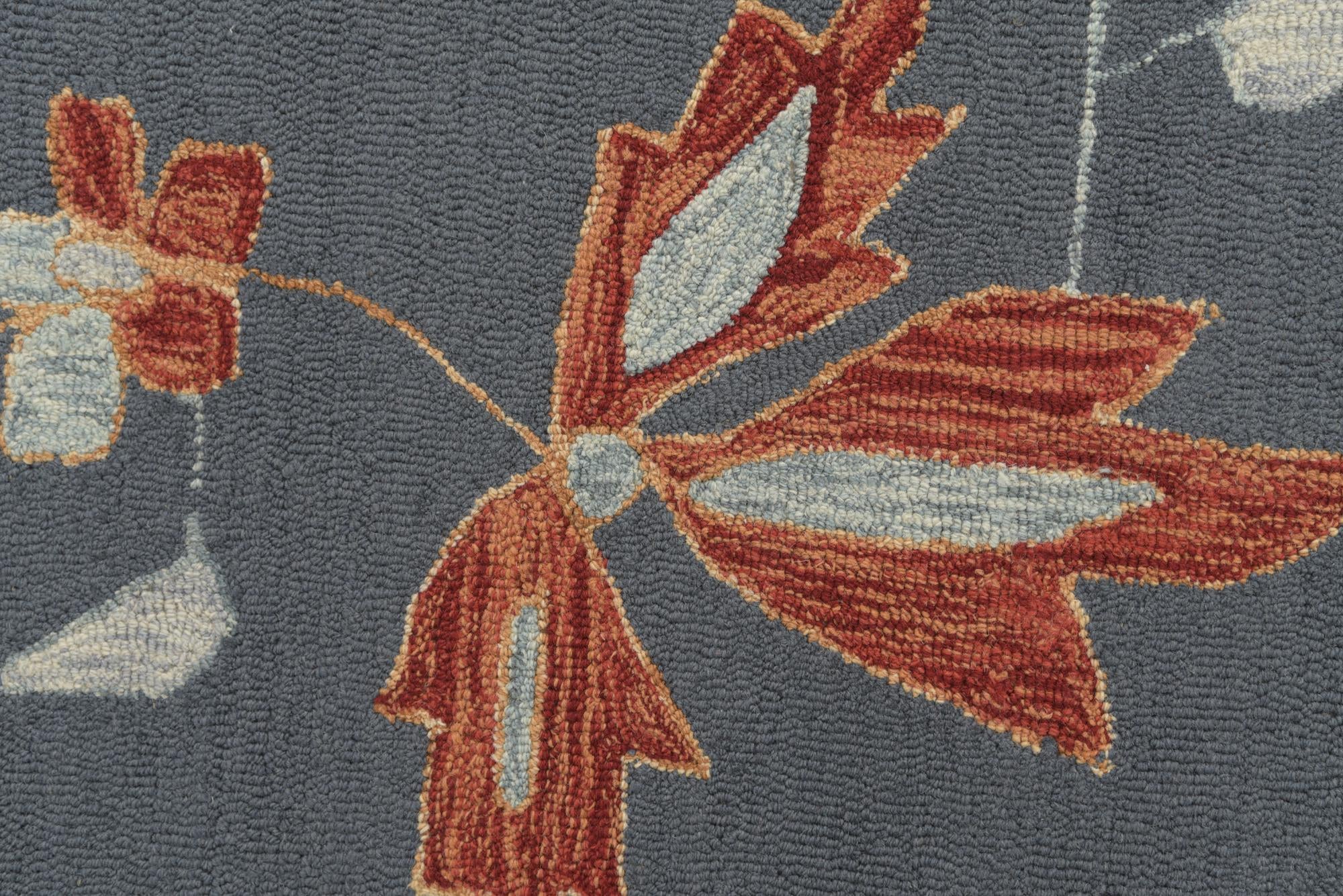 5' 1 x 8' Agra Wool Rug