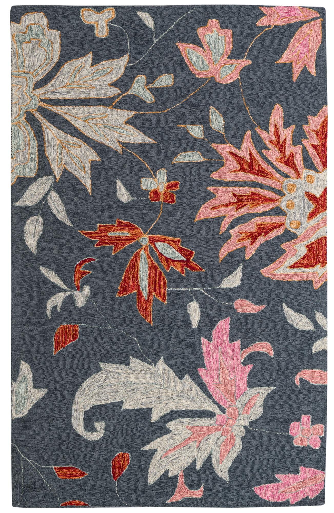 5' 1 x 8' Agra Wool Rug