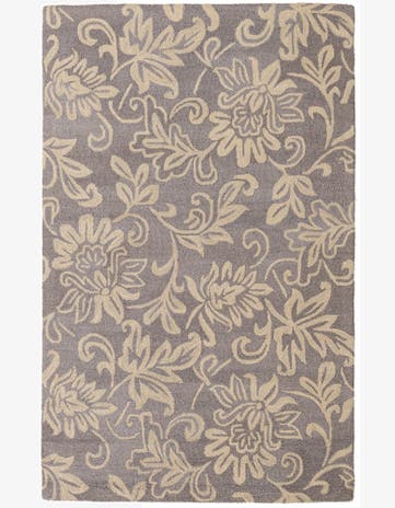 5' x 8' Agra Wool Rug