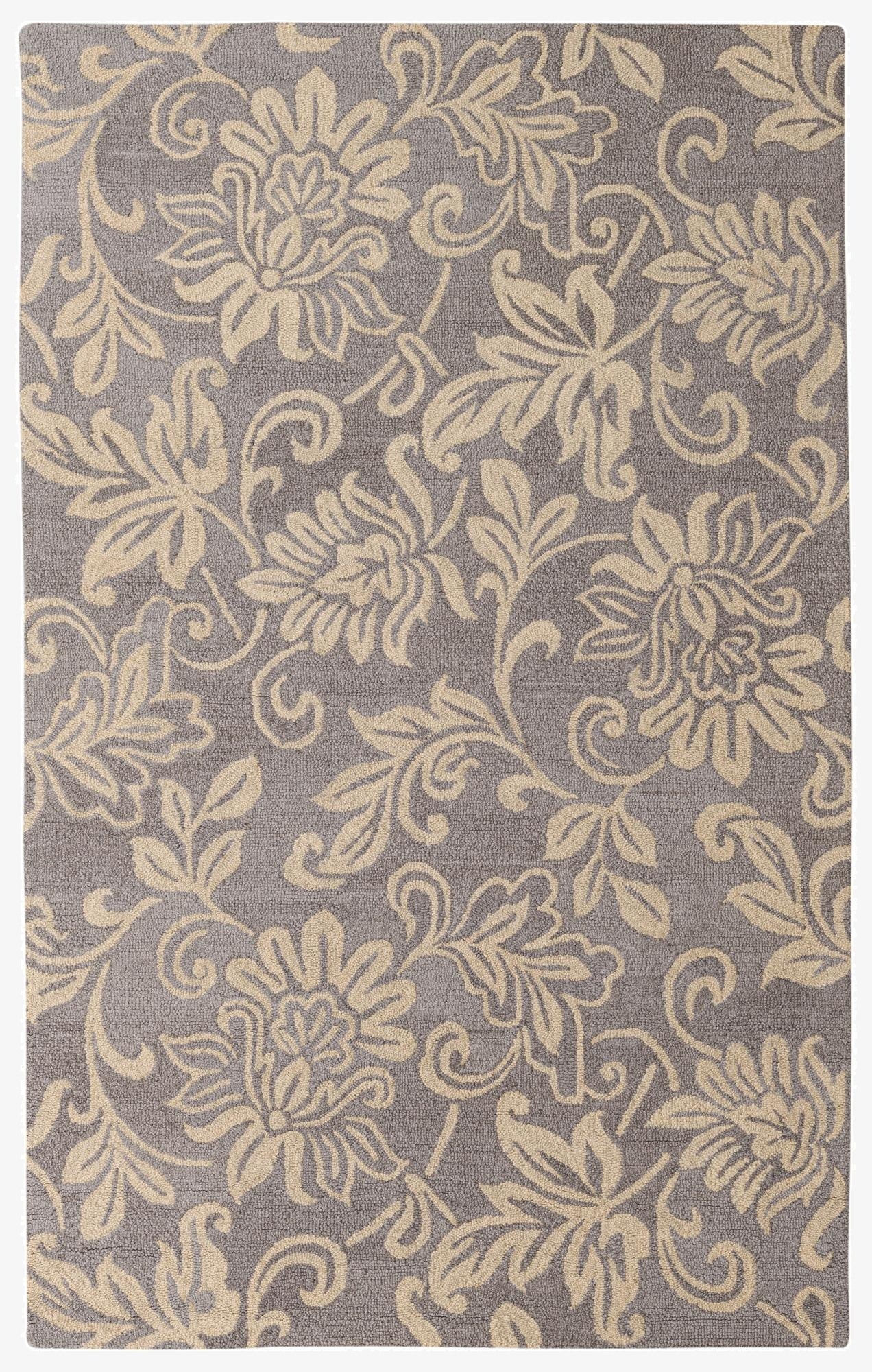 5' x 8' Agra Wool Rug