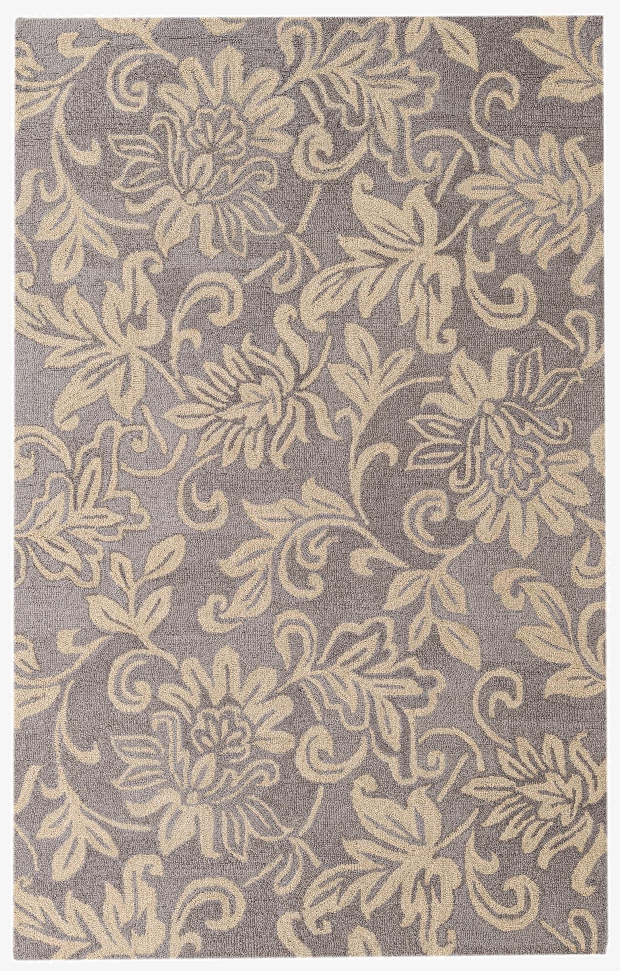 5' 1 x 8' Agra Wool Rug
