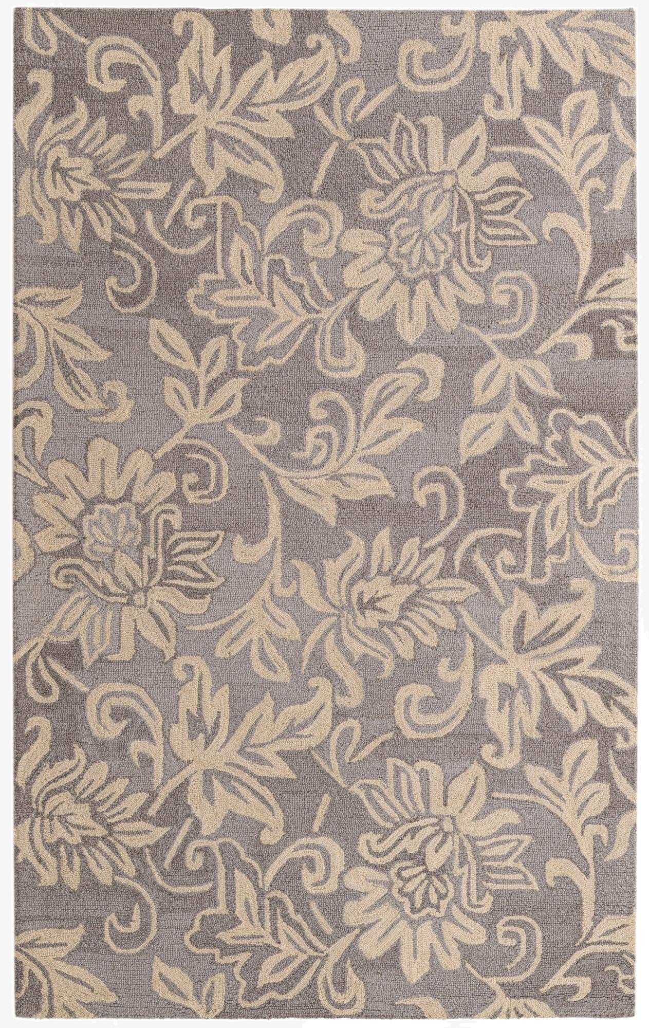 5' x 8' Agra Wool Rug