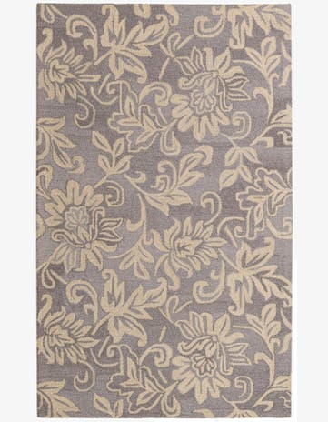 5' x 8' Agra Wool Rug